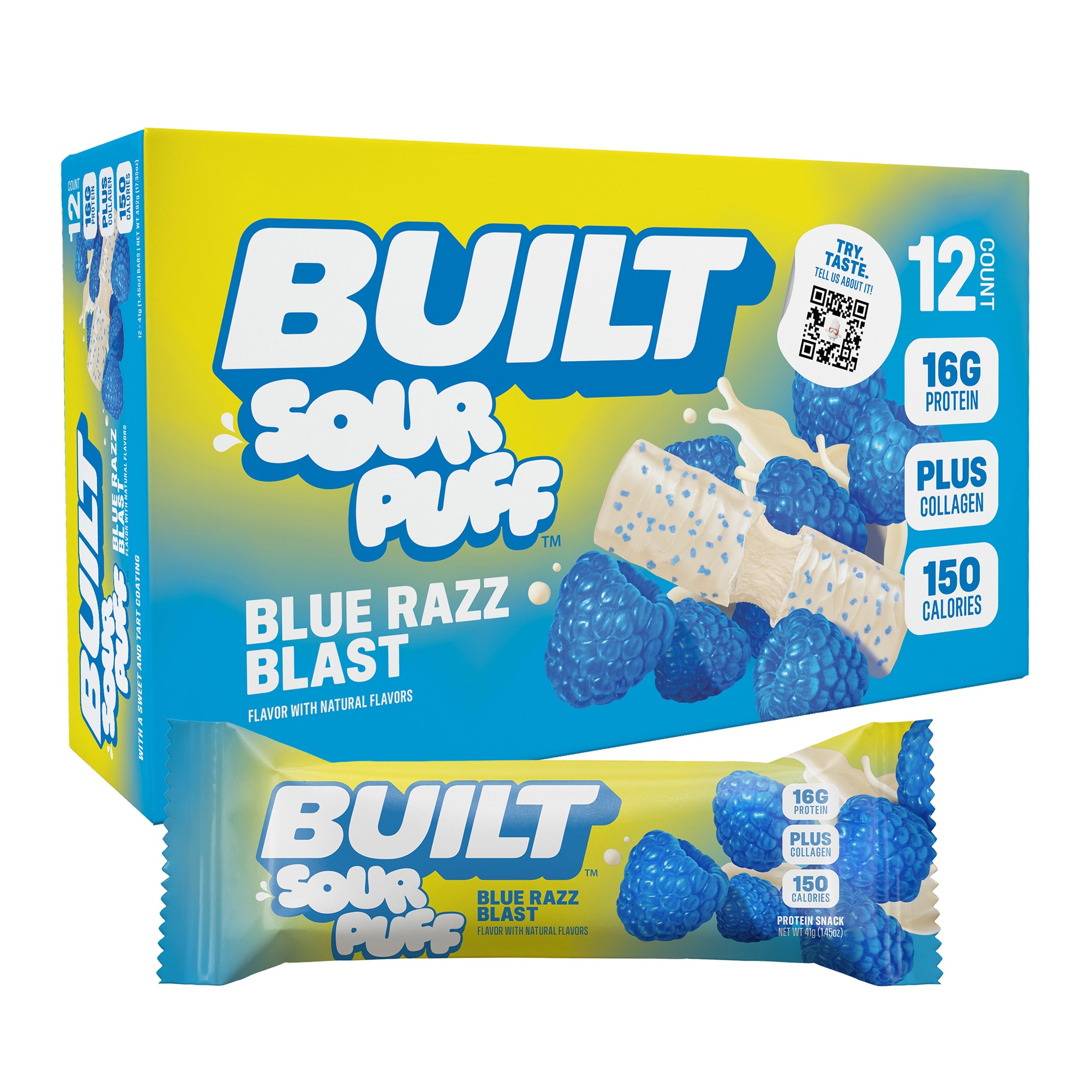 BUILT Sour Puff Bar-N101 Nutrition