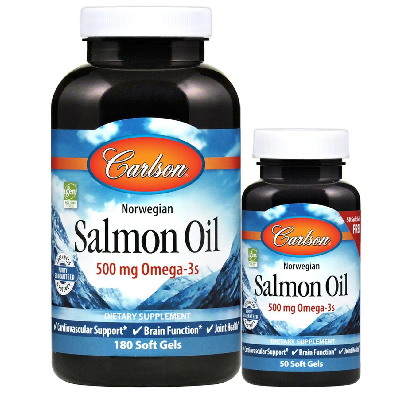 Carlson Norwegian Salmon Oil-N101 Nutrition