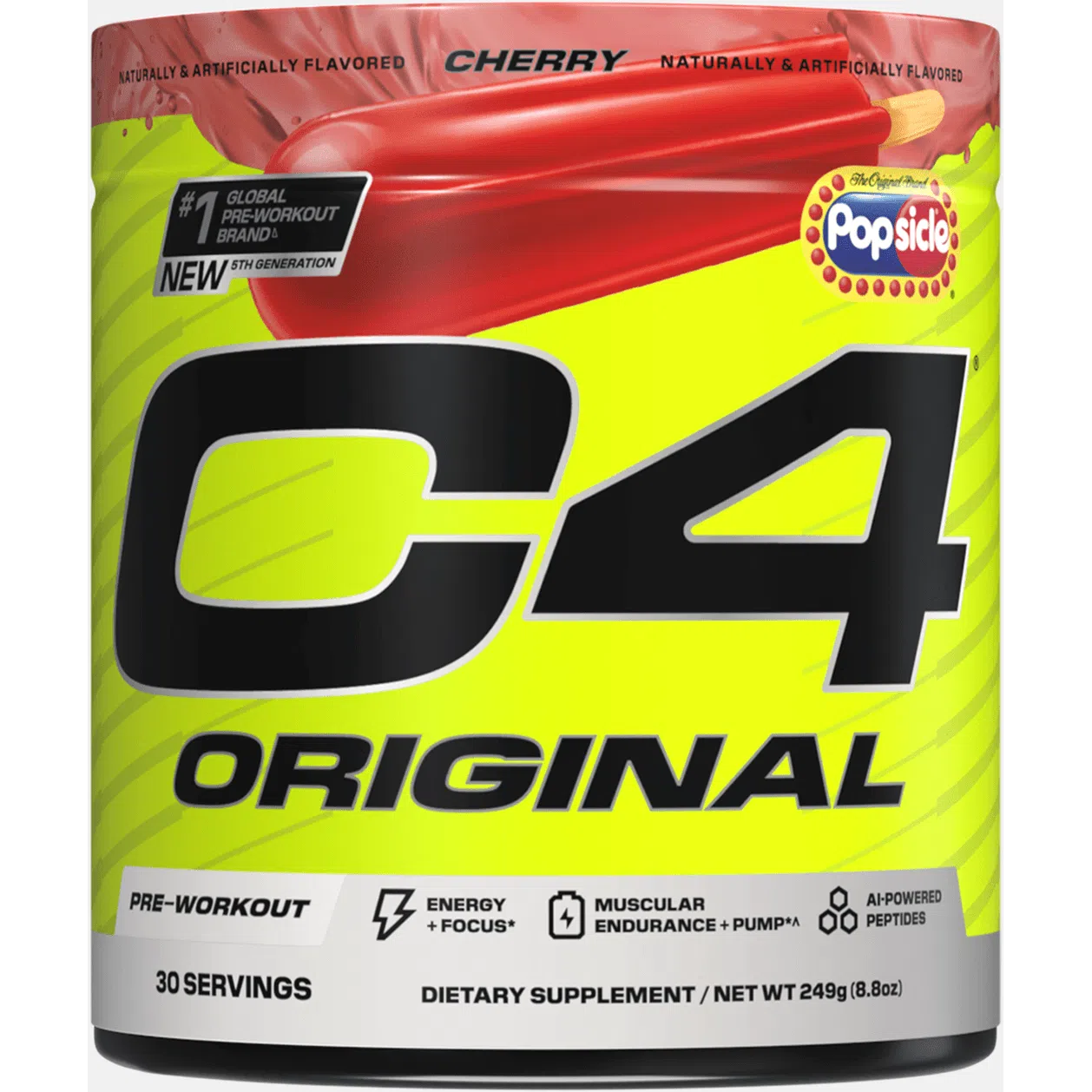 Cellucor C4 Original Pre-Workout-30 servings-Popsicle® Cherry-N101 Nutrition