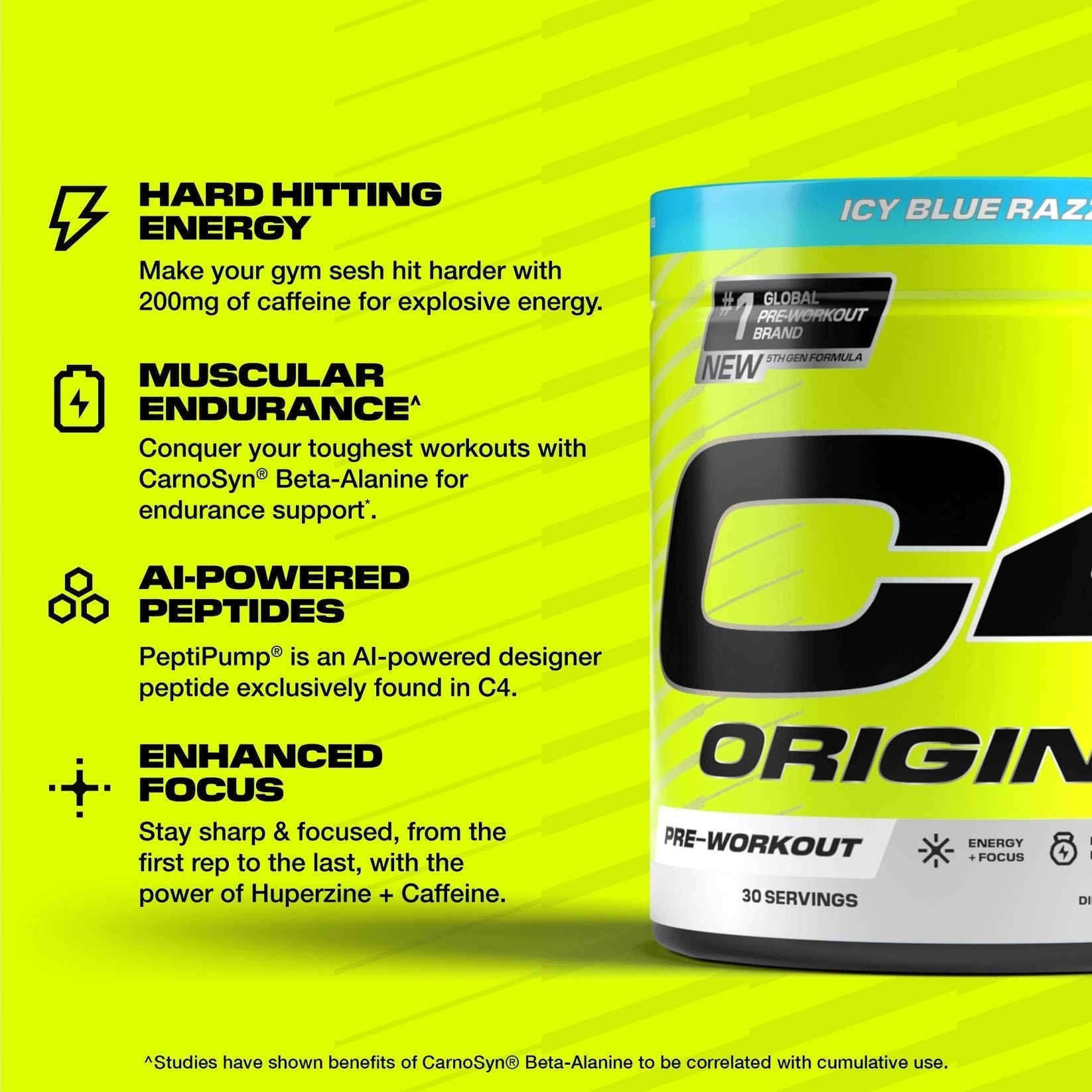 Cellucor C4 Original Pre-Workout-N101 Nutrition