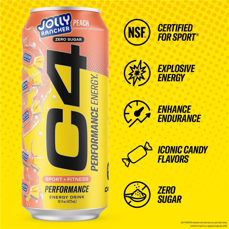 Cellucor C4 Performance Energy Drink (Carbonated)-N101 Nutrition