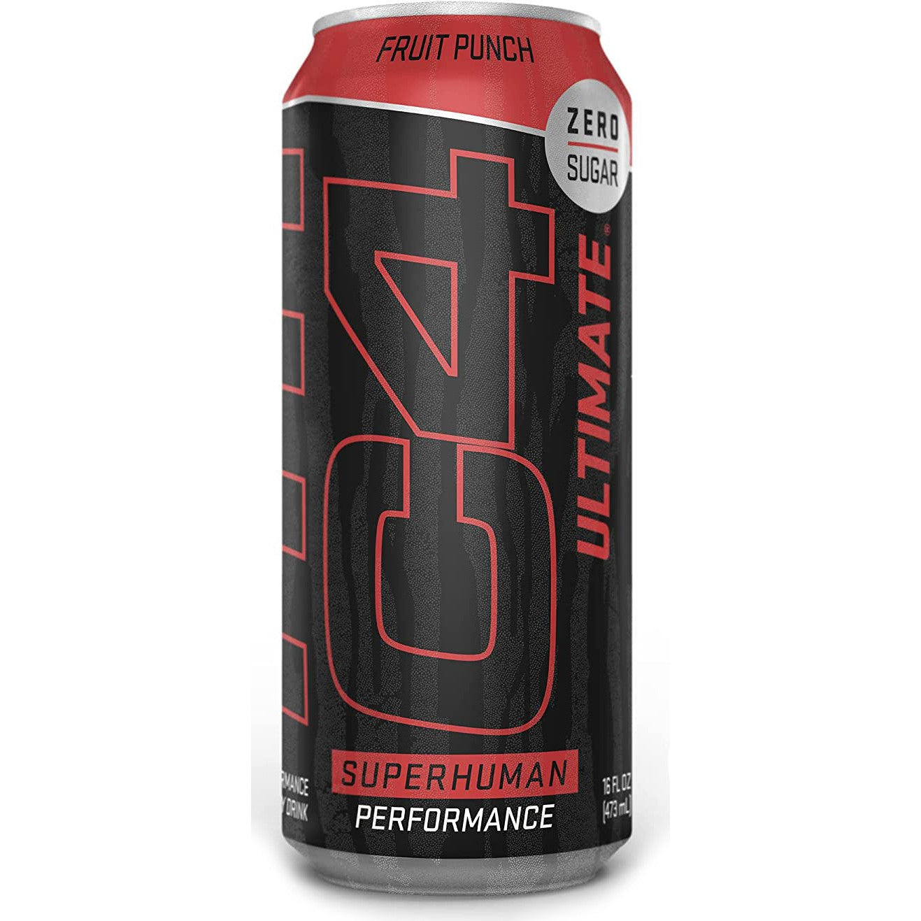 Cellucor C4 Ultimate Energy Drink (Carbonated)-Single 16 fl oz (473 mL)-Fruit Punch-N101 Nutrition