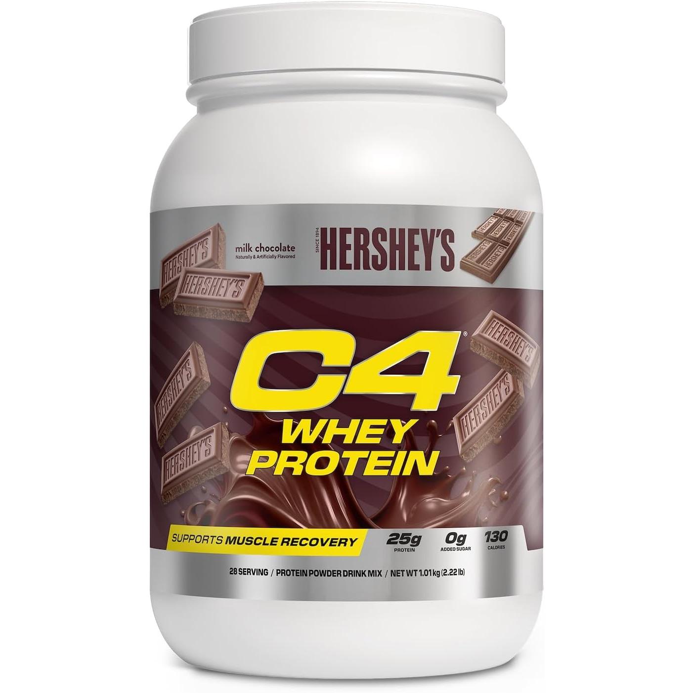 Cellucor C4 Whey Protein-28 servings-HERSHEY'S® Milk Chocolate-N101 Nutrition