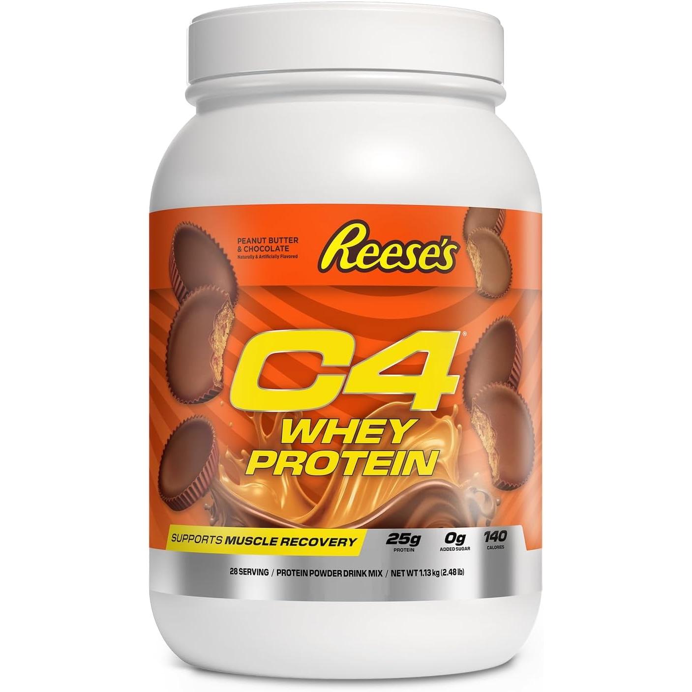Cellucor C4 Whey Protein-28 servings-Reese's® Peanut Butter & Chocolate-N101 Nutrition