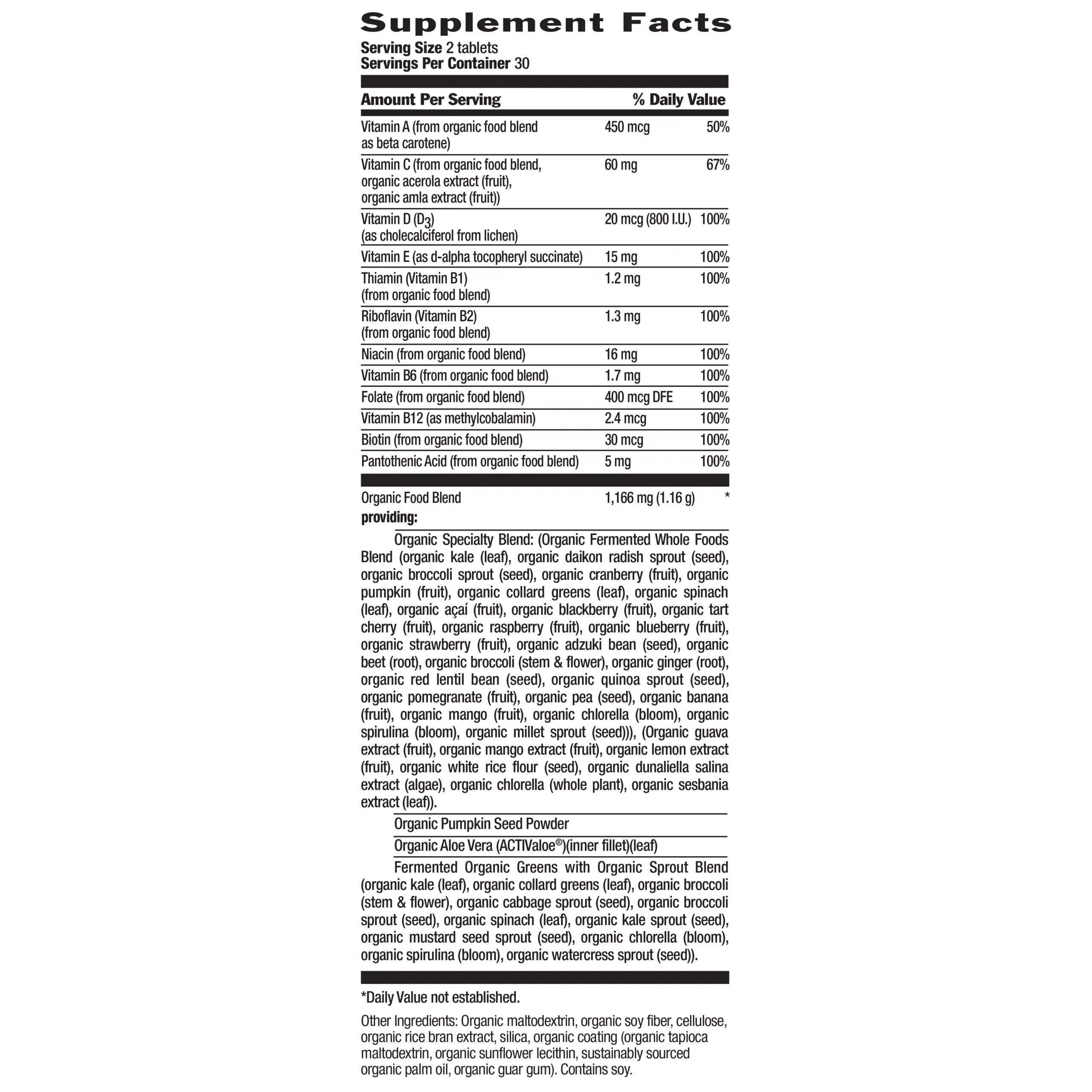 Country Life Realfood Organics For Men-N101 Nutrition