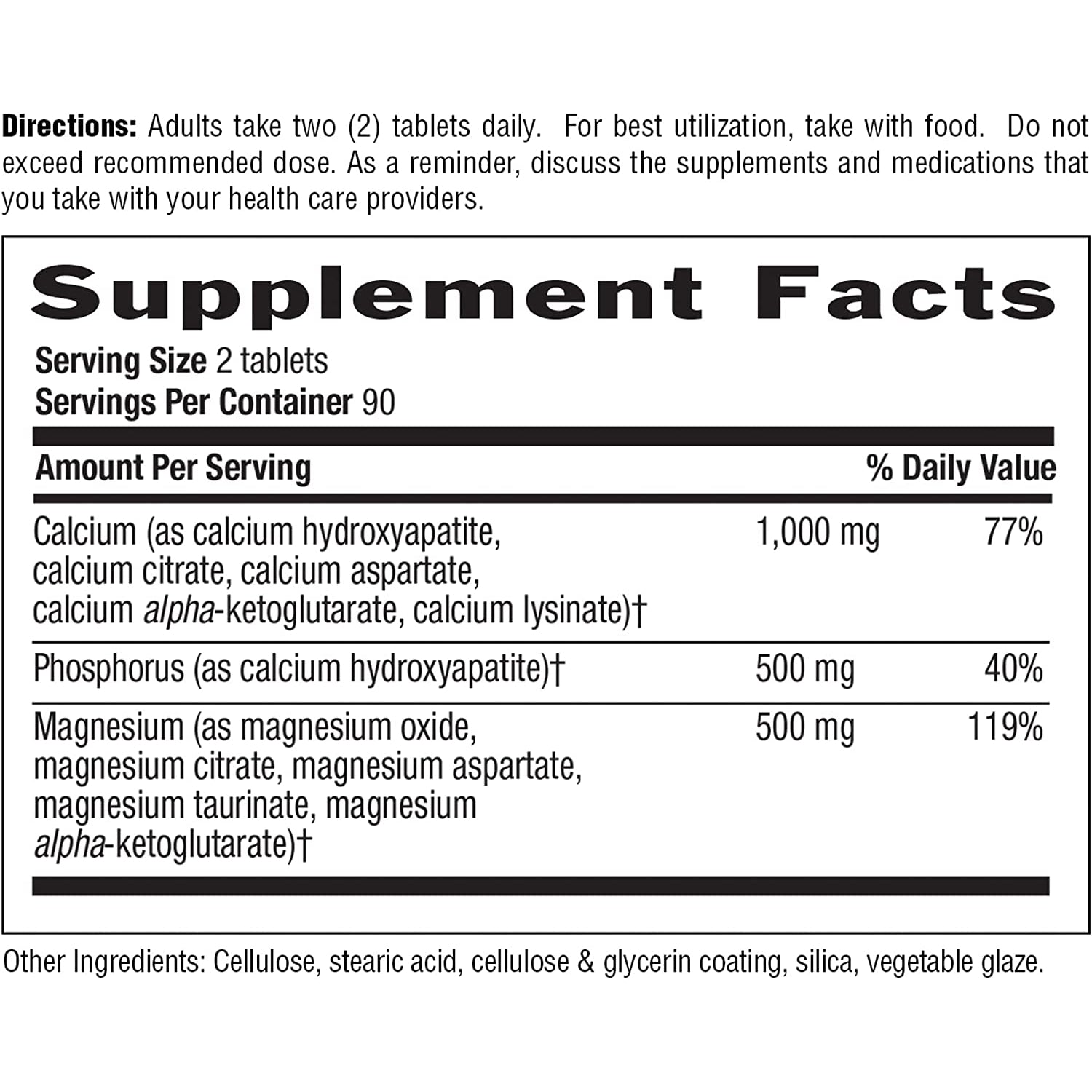 Country Life Target-Mins Calcium Magnesium Complex-N101 Nutrition