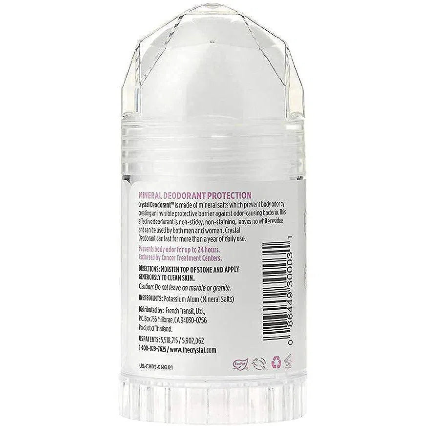 Crystal Mineral Deodorant Stick Unscented-N101 Nutrition