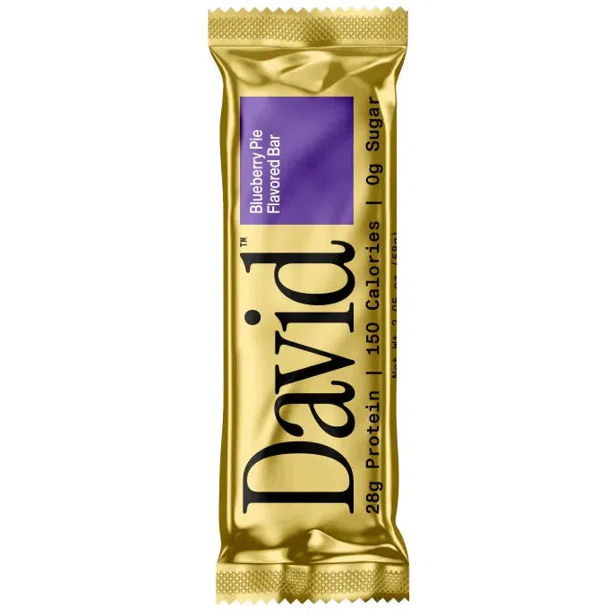 David Bar-Single Bar (58 g)-Blueberry Pie-N101 Nutrition
