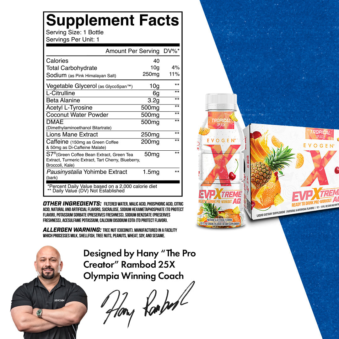 Evogen EVP Xtreme AQ RTD-N101 Nutrition