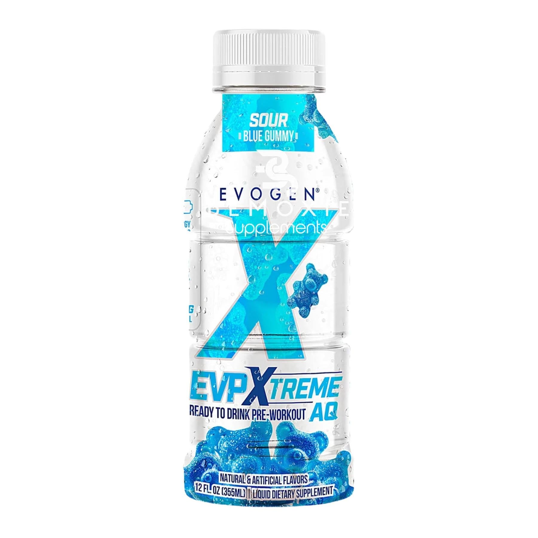 Evogen EVP Xtreme AQ RTD-Single (12 fl oz)-Sour Blue Gummy-N101 Nutrition