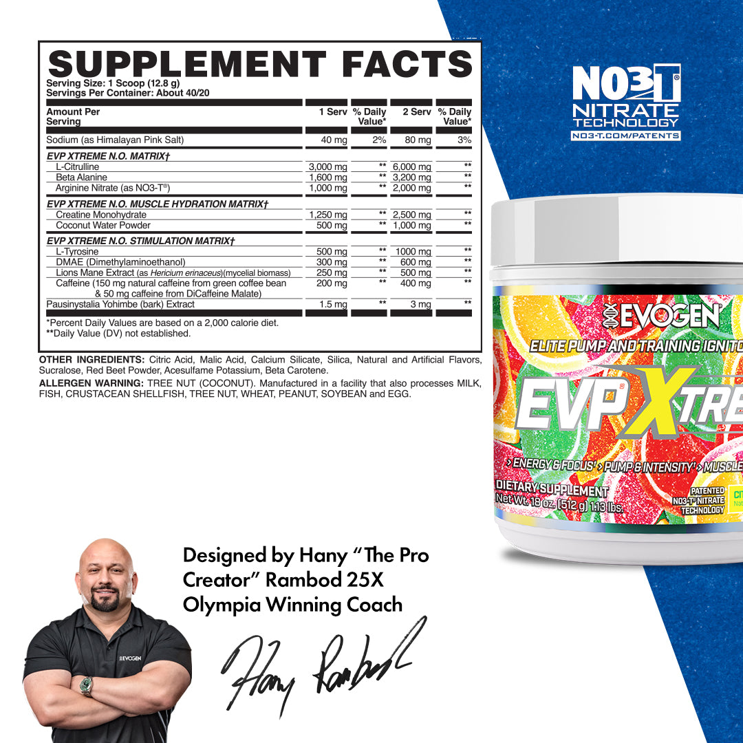 Evogen EVP Xtreme N.O.-N101 Nutrition