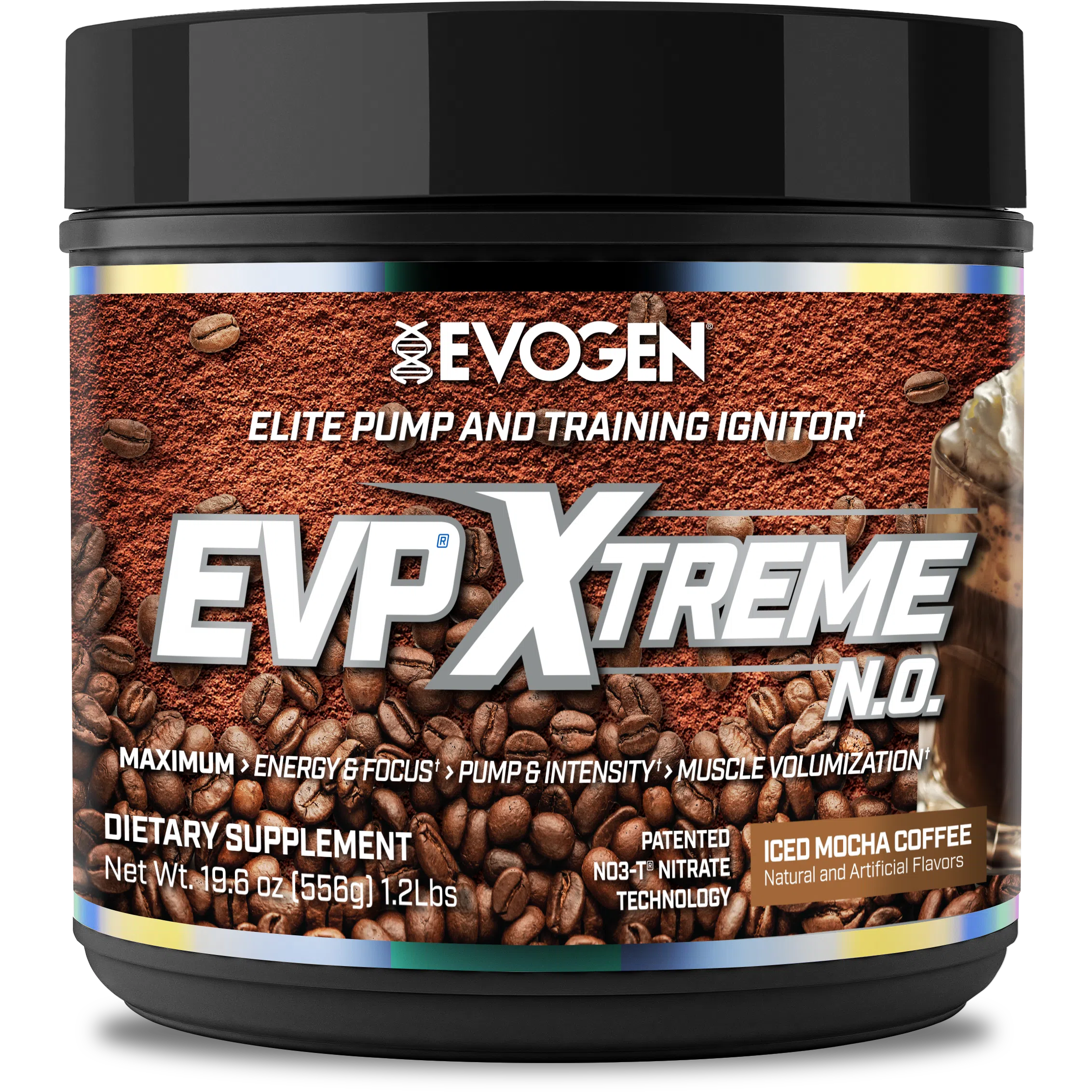 Evogen EVP Xtreme N.O.-40/20 servings-Iced Mocha Coffee-N101 Nutrition