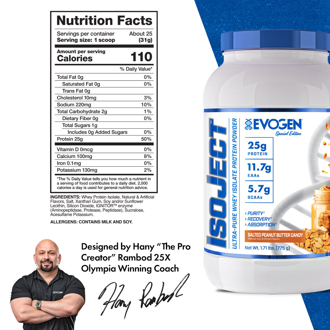 Evogen IsoJect-N101 Nutrition
