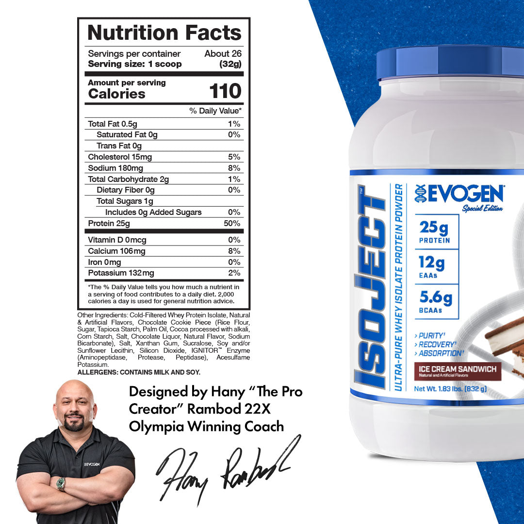 Evogen IsoJect-N101 Nutrition