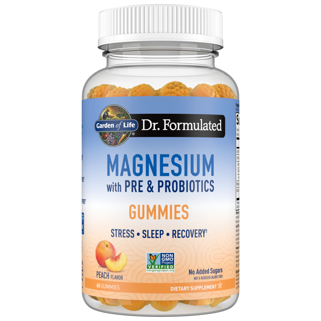 Garden of Life Dr. Formulated Magnesium Gummies with Pre & Probiotics-N101 Nutrition