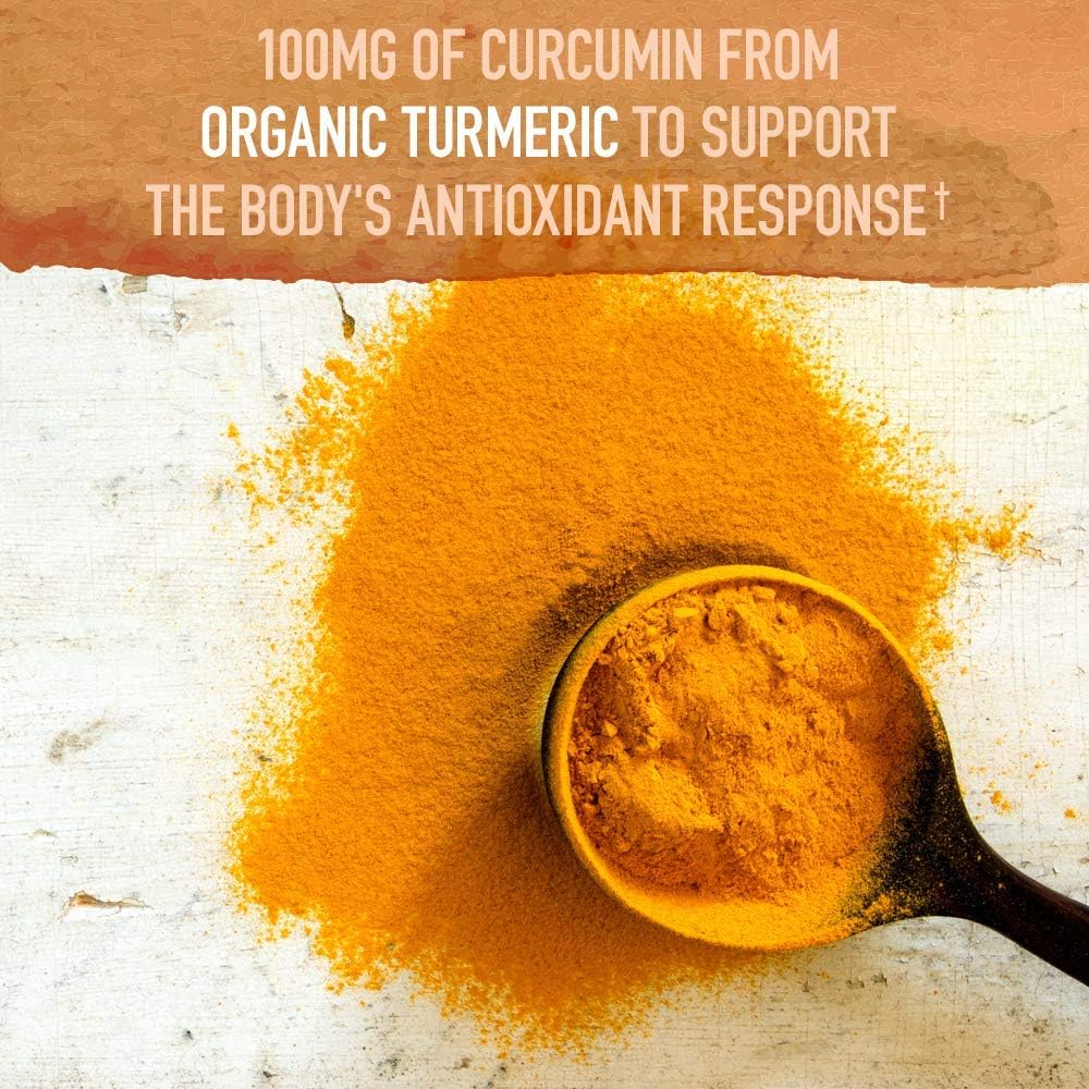 Garden of Life Organics Extra Strength Turmeric-N101 Nutrition