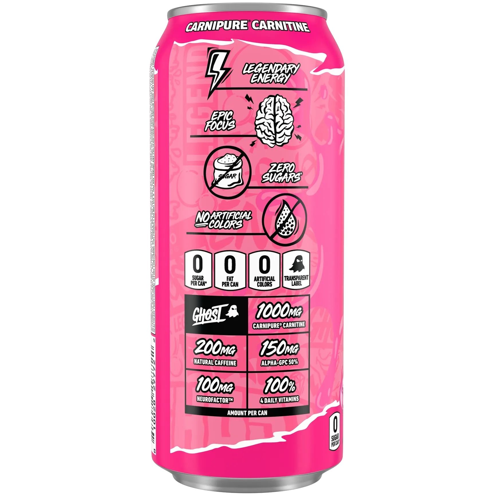 GHOST Energy Drink-N101 Nutrition