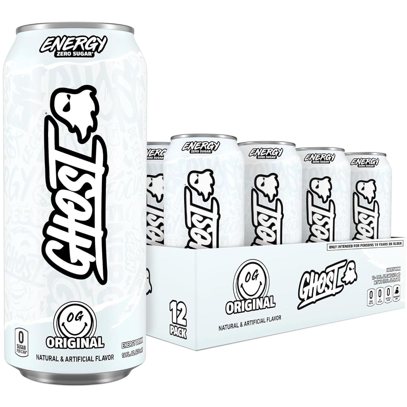 GHOST Energy Drink-Case (12 cans)-Original-N101 Nutrition