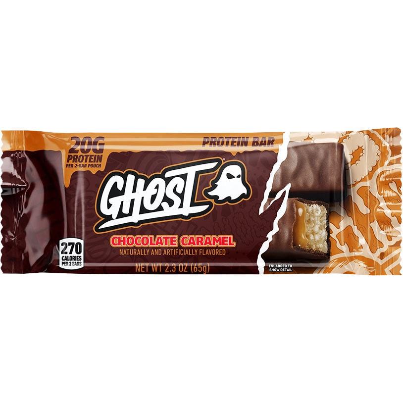 GHOST Protein Bars-Single (65 g)-Chocolate Caramel-N101 Nutrition