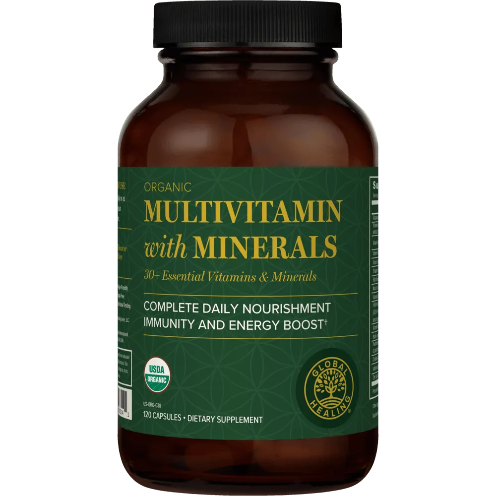 Global Healing Organic Multivitamin with Minerals-N101 Nutrition