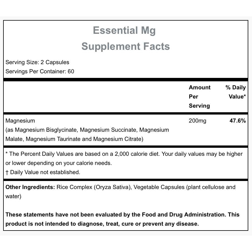 Hammer Nutrition Essential Mg-N101 Nutrition