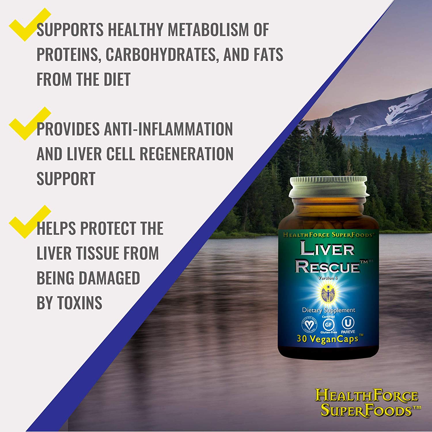 HealthForce SuperFoods Liver Rescue-N101 Nutrition