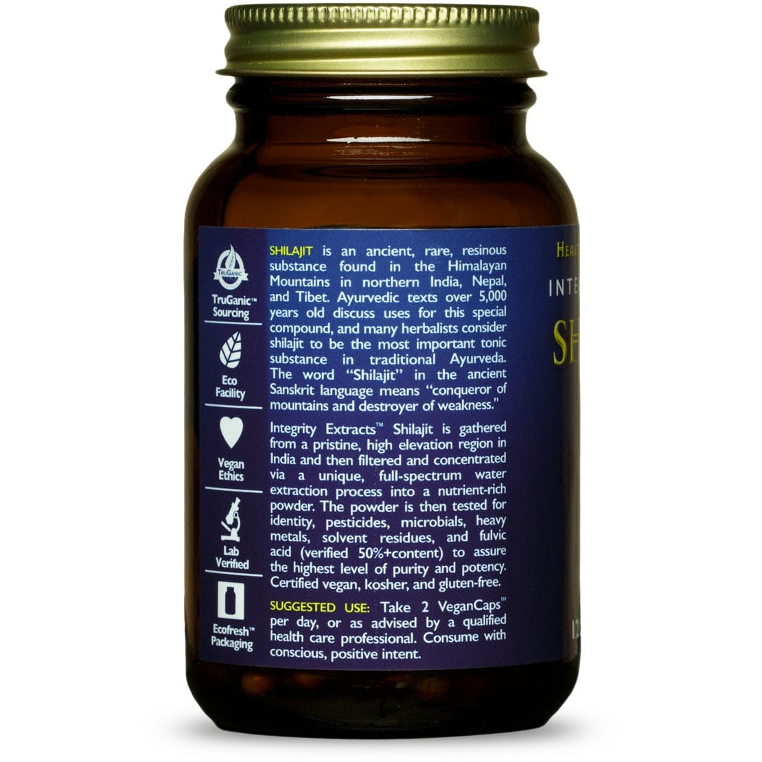 HealthForce SuperFoods Shilajit-N101 Nutrition