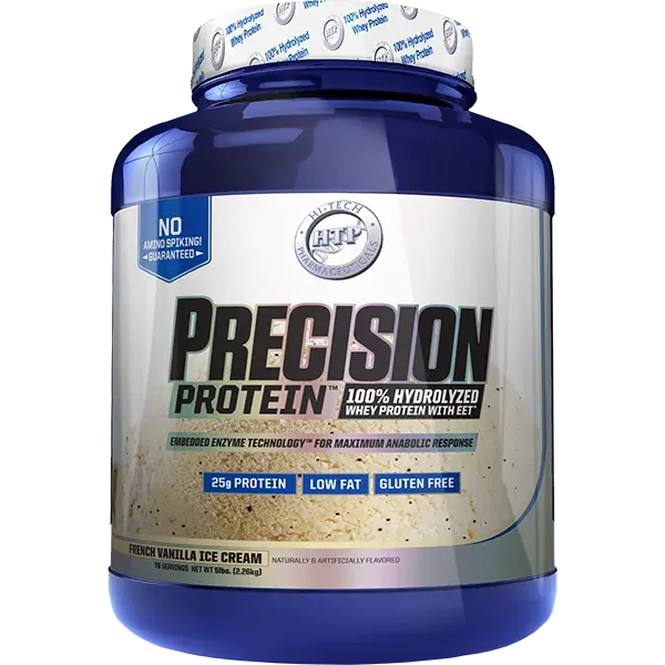 Hi-Tech Pharmaceuticals Precision Protein-5 lbs-French Vanilla Ice Cream-N101 Nutrition