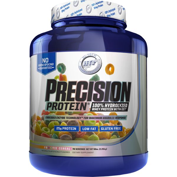Hi-Tech Pharmaceuticals Precision Protein-5 lbs-Frootie Cereal-N101 Nutrition