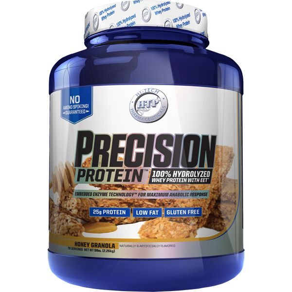 Hi-Tech Pharmaceuticals Precision Protein-5 lbs-Honey Granola-N101 Nutrition