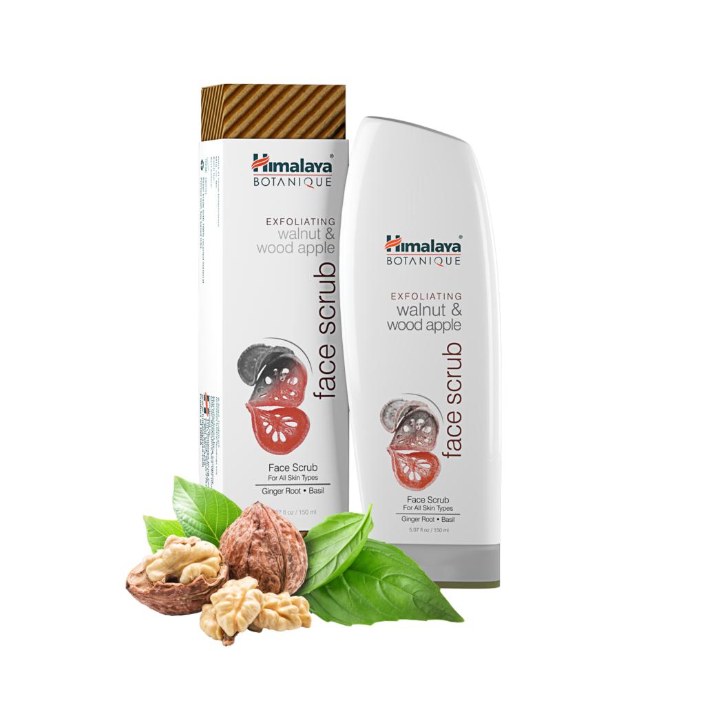 Himalaya Botanique Exfoliating Walnut & Wood Apple Face Scrub-N101 Nutrition