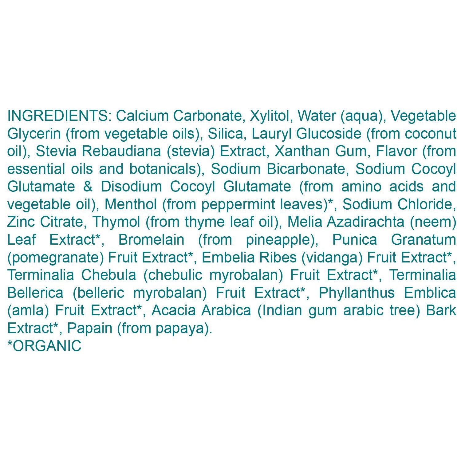 Himalaya Botanique Simply Mint Whitening Toothpaste-N101 Nutrition