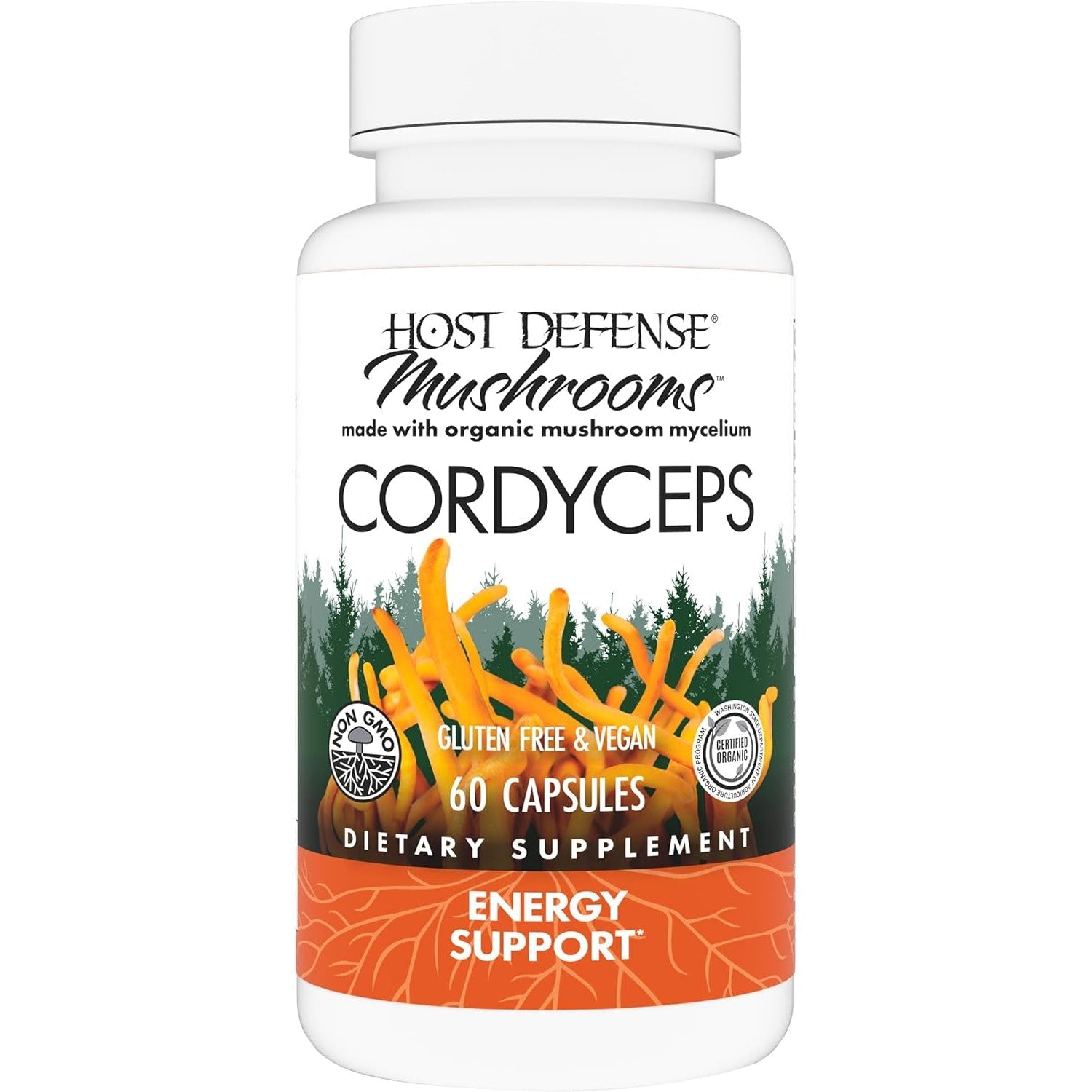 Host Defense Cordyceps-N101 Nutrition