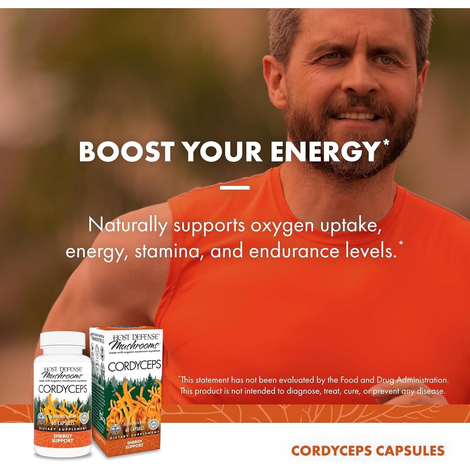 Host Defense Cordyceps-N101 Nutrition