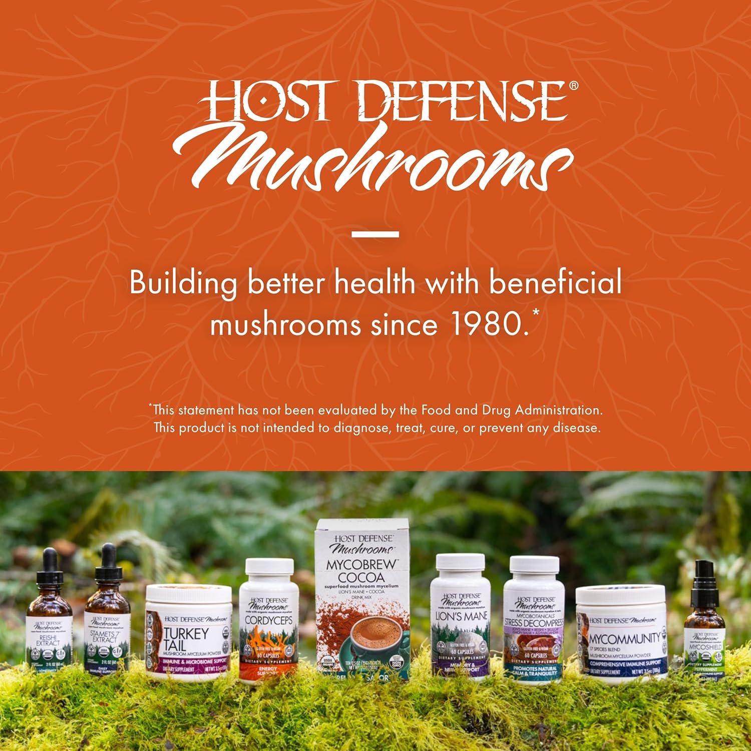 Host Defense Cordyceps-N101 Nutrition