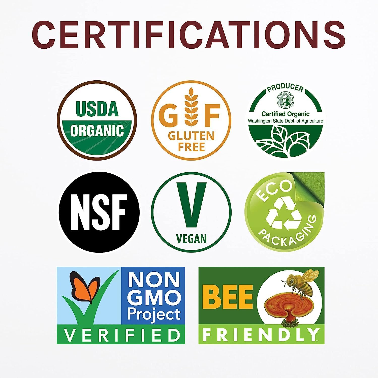 Host Defense Cordyceps-N101 Nutrition