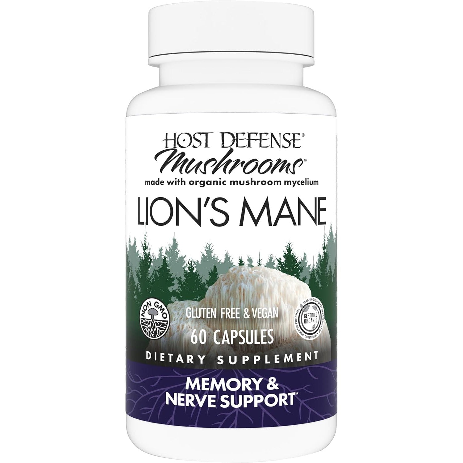 Host Defense Lion's Mane-N101 Nutrition