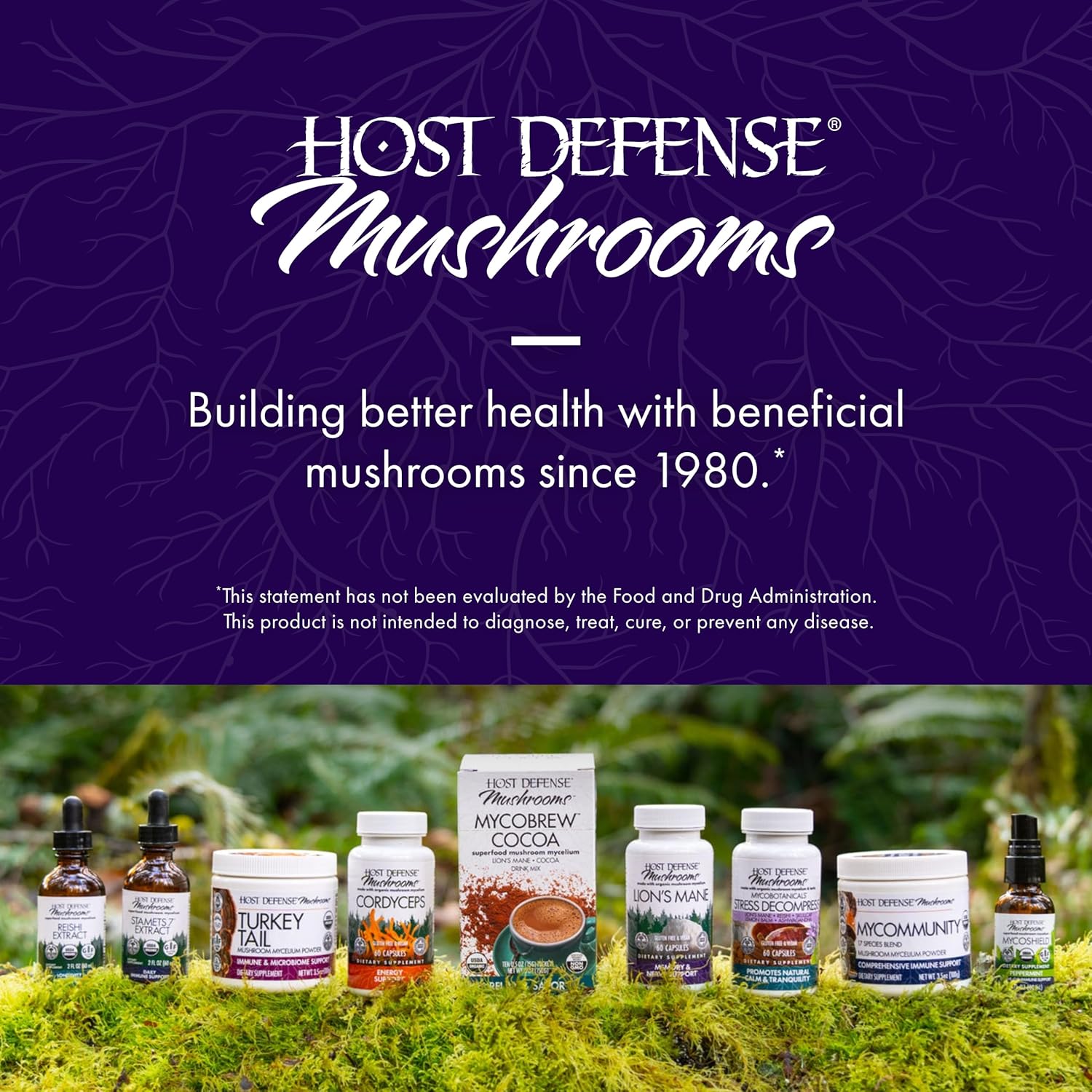 Host Defense Lion's Mane-N101 Nutrition