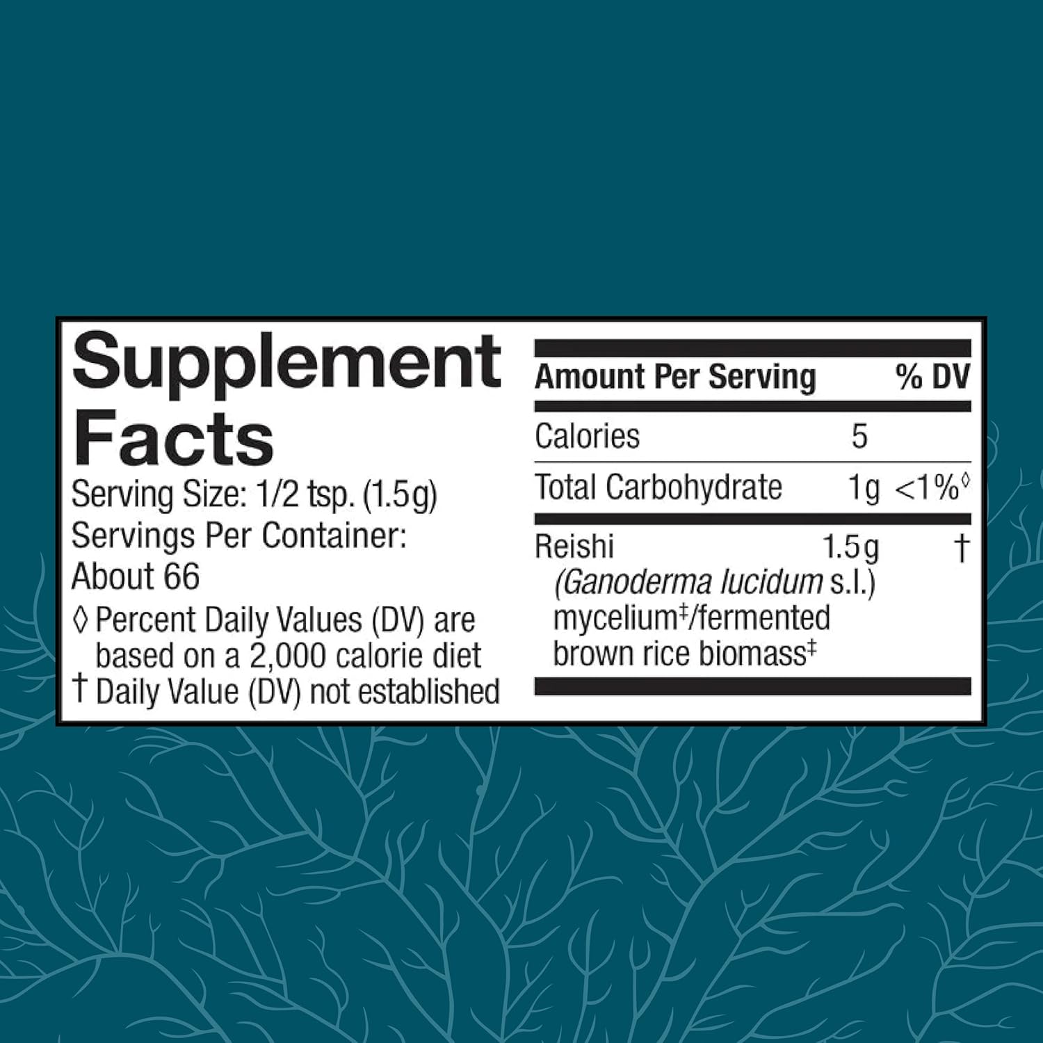 Host Defense Reishi Mushroom Mycelium Powder-N101 Nutrition