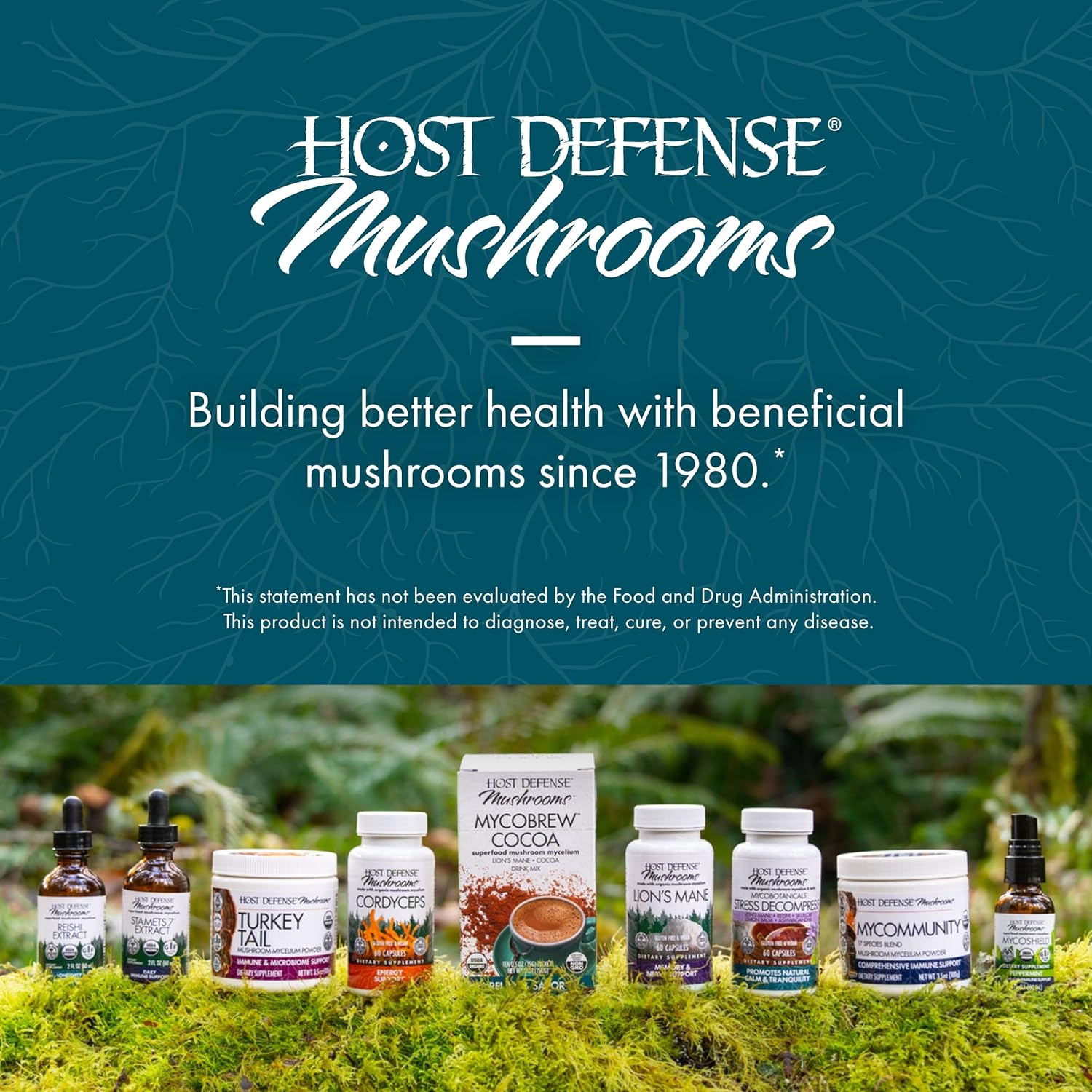 Host Defense Reishi Mushroom Mycelium Powder-N101 Nutrition