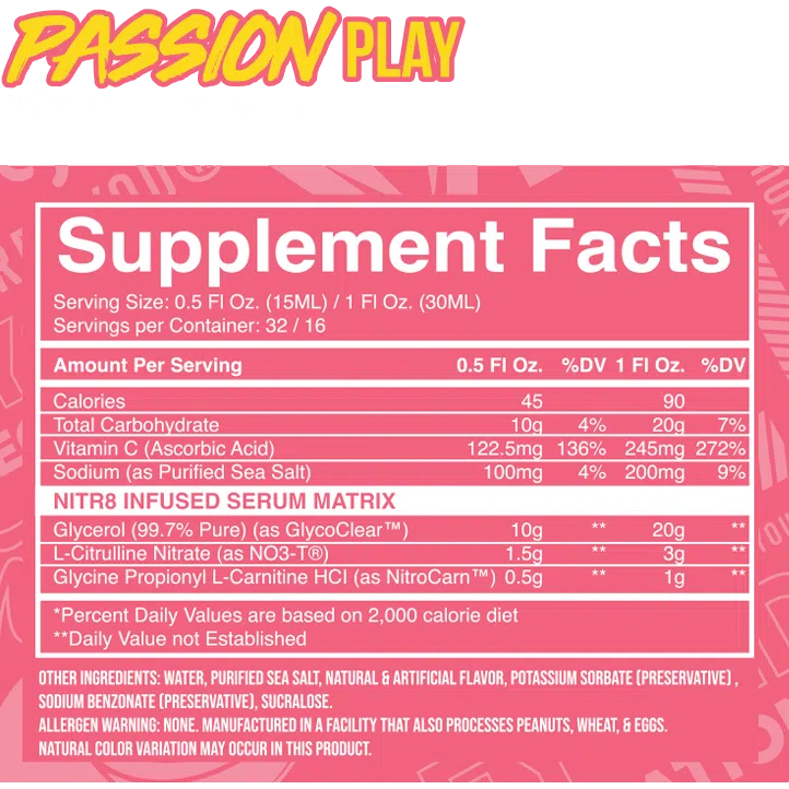 Inspired FST Nitrum Non-Stim Pre-Workout-N101 Nutrition