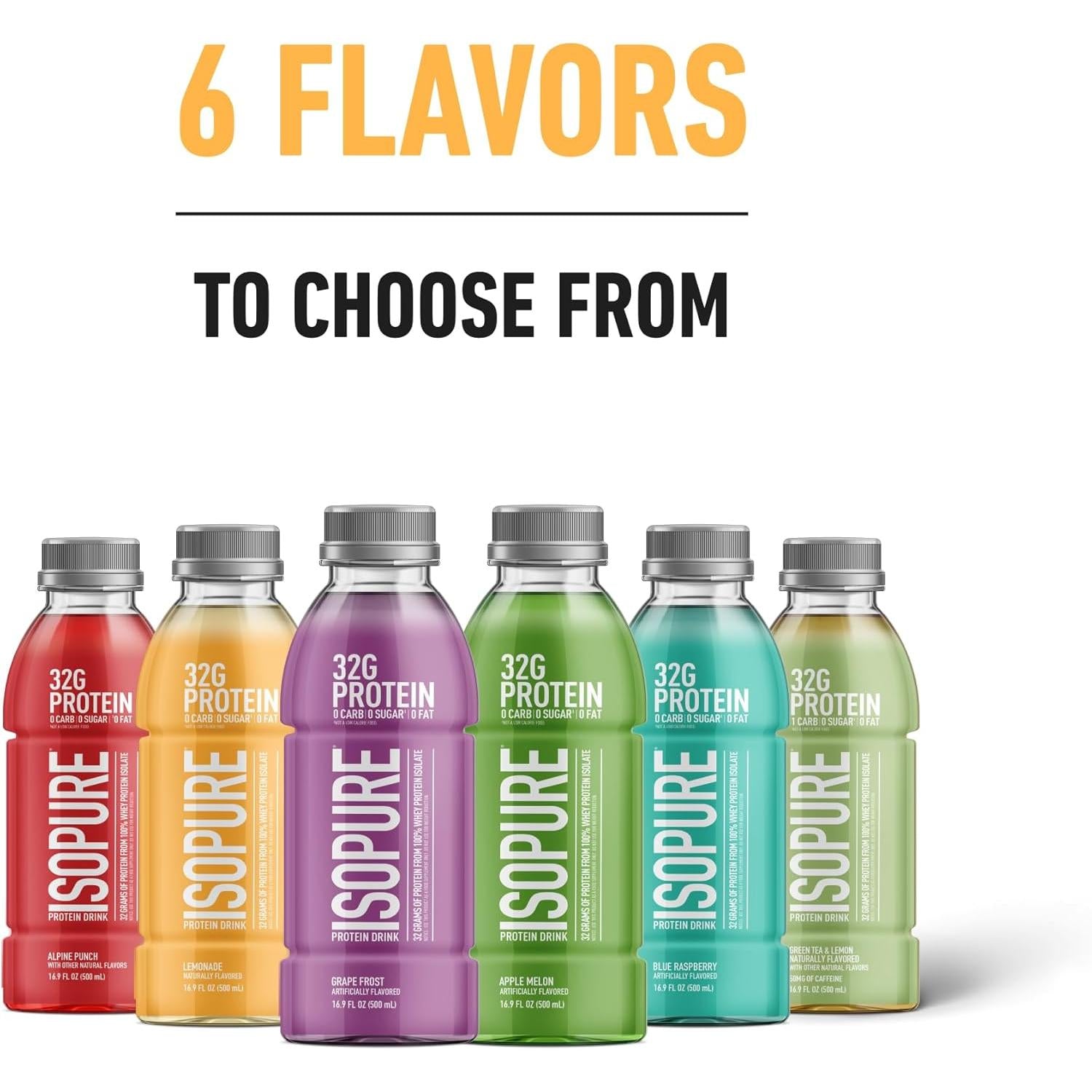 Isopure Zero Carb Protein Drink (Plastic Bottle)-N101 Nutrition