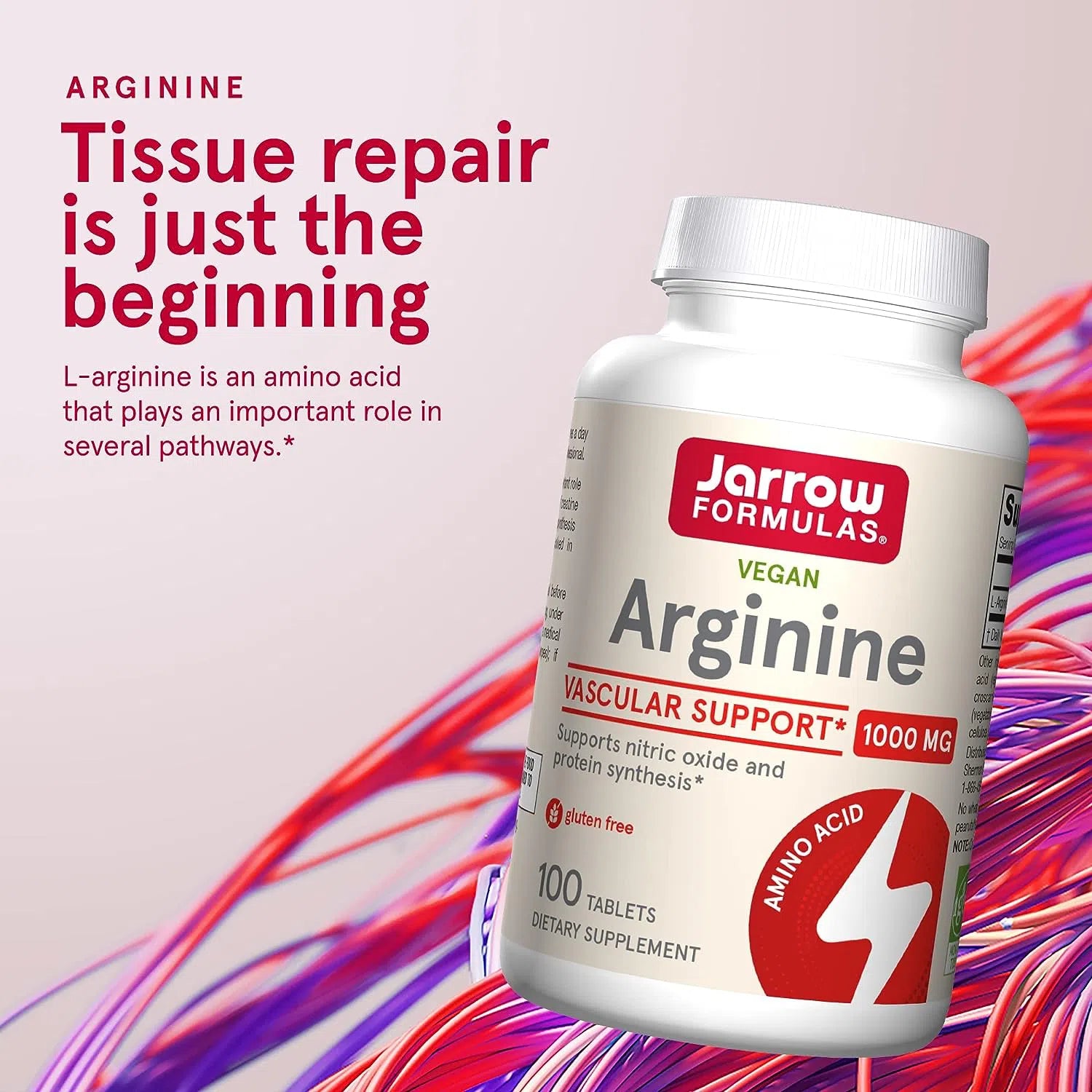 Jarrow Formulas Arginine 1000 mg-N101 Nutrition
