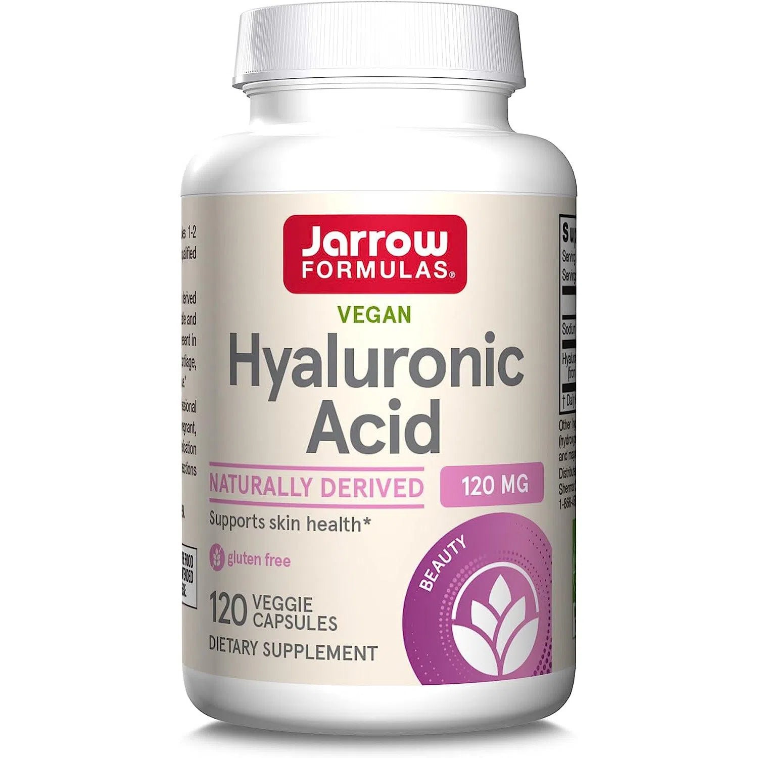 Jarrow Formulas Hyaluronic Acid 120 mg-N101 Nutrition