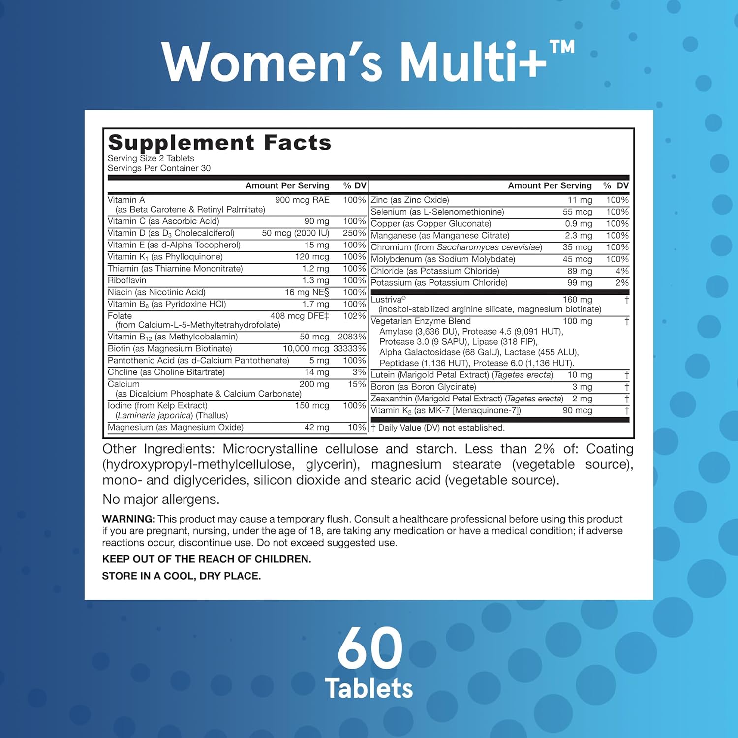 Jarrow Formulas Women's Multi+ High Potency Multivitamin-N101 Nutrition