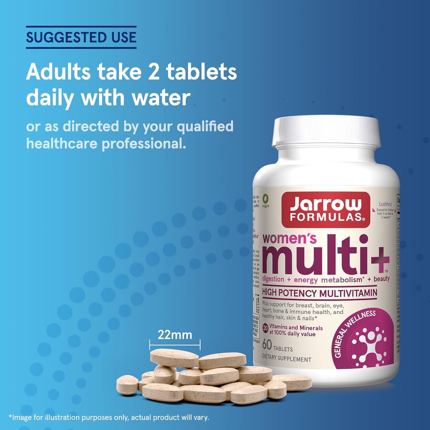 Jarrow Formulas Women's Multi+ High Potency Multivitamin-N101 Nutrition