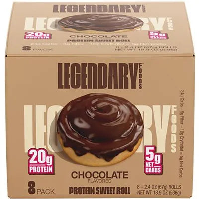 Legendary Foods Protein Sweet Rolls-N101 Nutrition