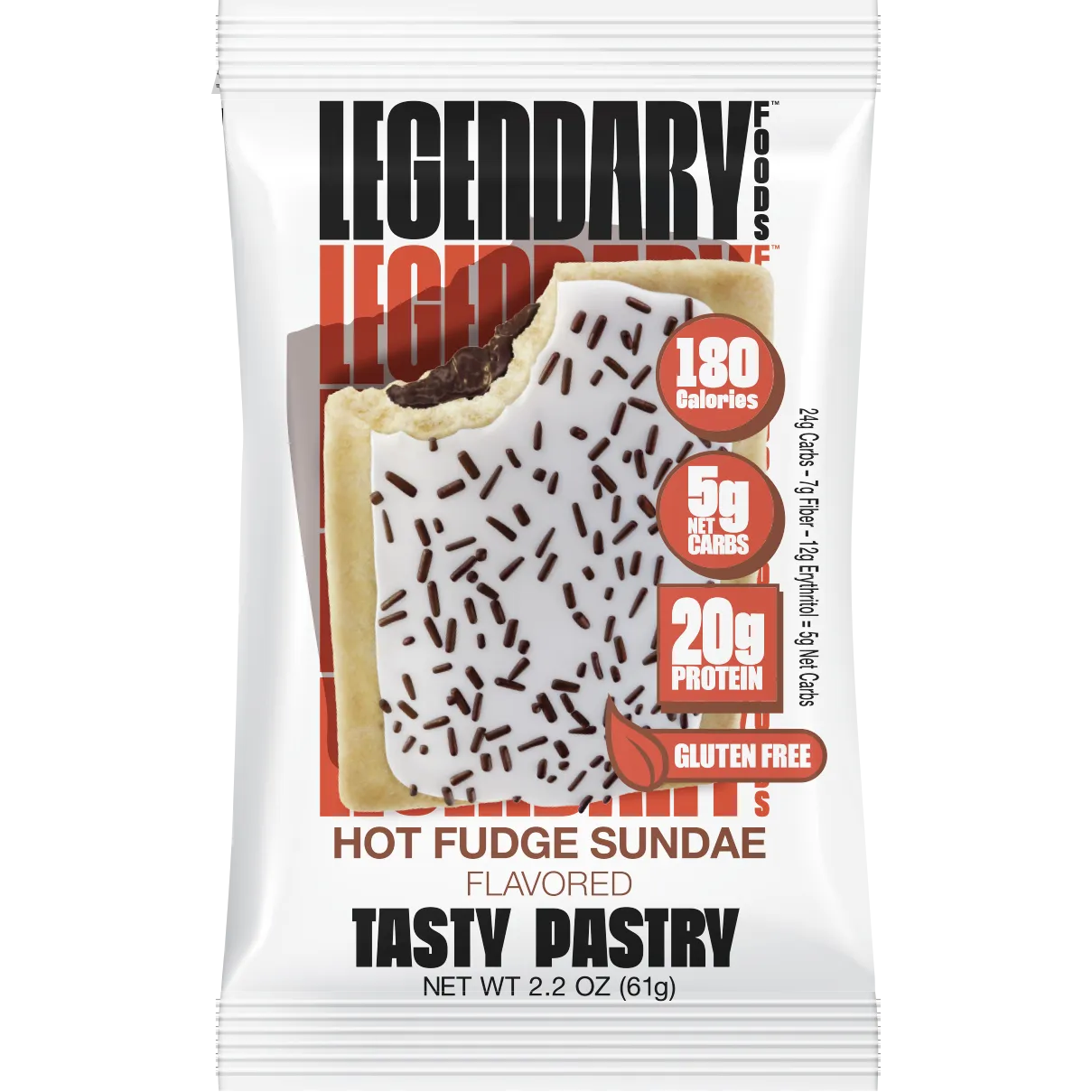 Legendary Foods Tasty Pastry-N101 Nutrition