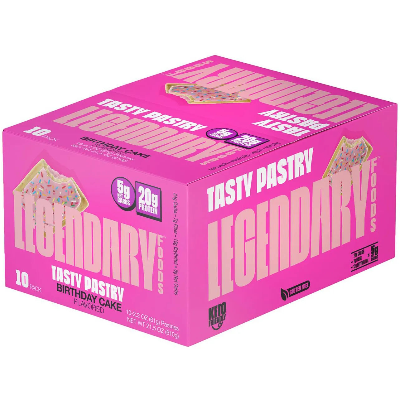 Legendary Foods Tasty Pastry-N101 Nutrition