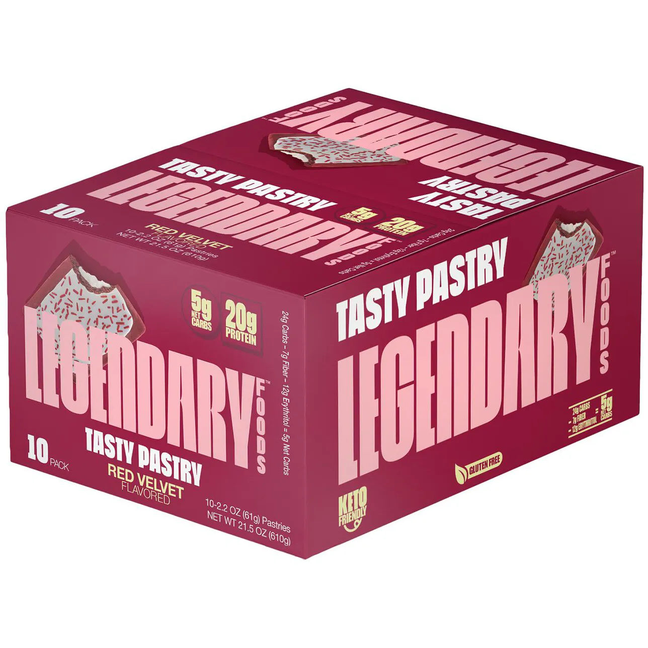 Legendary Foods Tasty Pastry-N101 Nutrition